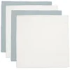 Image de Jollein Hydrofiele Doek Small 70x70cm Sea Green/Ivory (4pack)