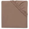 Image de Jollein Hoeslaken Ledikant - 60x120cm - Jersey - Milky Coffee