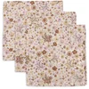 Image de Jollein Hydrofiel Monddoekje Basic - Flower Fairies - 3 Stuks