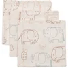 Image de Jollein Hydrofiel Monddoekje Basic - Elephant Tales - 3 Stuks