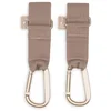 Image de Jollein Tassenhaak Kinderwagen - Milky Coffee - 2 stuks - 19cm