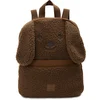 Image de Jollein Rugtas Hond - Teddy Stof - 25x12x30cm - Diego
