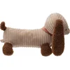 Image de Jollein Knuffel Hond - Diego - Ribstof - Biscuit