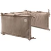 Image de Jollein Baby Bedbumper Ledikant - 180x30cm - Katoen - Cloudy Rib - Milky Coffee