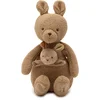 Image de Jollein Knuffel Kangaroo - Kangaroots - Zachte stof