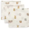 Image de Jollein Hydrofiel Monddoekje 31x31cm Jollies (3pack)