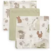 Image de Jollein Hydrofiel Monddoekje 31x31cm Barn Buddies (3pack)