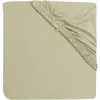 Image de Jollein Hoeslaken Ledikant - 60x120cm - Jersey - Soft Matcha