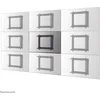 Image de Neomounts WL95-800BL1 push to pop out videowall steun voor 42-70" schermen - zwart