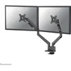 Image de Neomounts NEXT Slim DS70-250BL2 Monitorarm 2 schermen - 17-32" - 1-9 kg/scherm (curved 8 kg/scherm) - gasveer - 180°-stop - Topfix - Easy Install-model - 100% plasticvrije verpakking - zwart