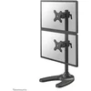 Image de Neomounts FPMA-D700DDV full motion monitorstandaard 2 schermen - 10-27" - verticale positionering - standaard/doorvoer - zwart