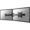 Image de Neomounts FPMA-CB100BLACK Crossbar monitorarm adapter van 1 naar 2 schermen - 10-27" - 0-10 kg/scherm - VESA 75x75-100x100 - zwart