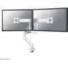 Image de Neomounts NEXT Core DS75-450WH2 Crossbar monitorarm 2 schermen - 17-32" - 1-8 kg/scherm - gasveer - 180°-stop - Topfix - Easy Install-model - 100% plasticvrije verpakking - wit