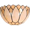 Image de Lumilamp Wandlamp Tiffany 30x15x20 cm Beige Glas