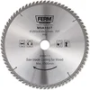 Image de FERM - MSA1027 - Zaagblad - 250x30/16mm - T72 - TCT tanden - Diameter: - 250mm - Asgat: - 30mm - 16mm - Universeel - Voor het zagen van - Hout - Zeer geschikt voor - TSM1033 - TSM1034 - TSM1030 - Zaagtafel