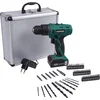 Image de VONROC Accuboormachine   12V Li-Ion   Incl. aluminium opbergkoffer, 46 accessoires, 1x accu & lader