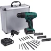 Image de VONROC Accuboormachine   12V Li-Ion   Incl. aluminium opbergkoffer, 46 accessoires, 2x accu & lader