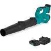 Image de VONROC TurboJet Bladblazer 20V - Axiaal design: zeer krachtig, hoog rendement - Luchtvolume 420m3/uur - Incl. 2x 2.0Ah Accu en snellader