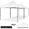 Image de VONROC Easy-Up Partytent   6x3 m   Premium easy-up Partytent - Set incl. 2x Tent en 1x Koppel-systeem - Modulair Ontwerp   Opvouwbaar   Waterdicht   Stalen Frame - 50+ UV Bescherming - Incl. Opbergtassen   Wit