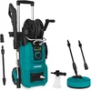 Image de VONROC Hogedrukreiniger V24-3 - 2400W   180 bar   drukregelaar - Incl. terrasreiniger, schuimsproeier en accessoires