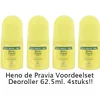 Image de Heno de Pravia - 62,5 ml - Deodorant - 4 st - Voordeelverpakking