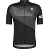 Image de AGU Striped Fietsshirt Essential Heren - Zwart - L