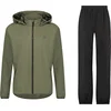 Image de GO Regenpak Essential Dames & Heren - Groen - L - Waterdicht & Ademend