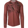 Image de MTB Fietsshirt Lange Mouwen Venture Unisex - Rood - XS