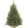 Image de Triumph Tree Forest Frosted Kunstkerstboom in Jute - H90 x Ø62 cm - Groen