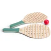 Image de BS Toys Houten Padel-rackets - Padelrackets - Padel rackets kinderen - Buitenspeelgoed voor Kinderen - Educatief Speelgoed - Cadeau kind - Houten speelgoed - Buiten speelgoed - Strandspeelgoed - Sport