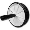 Image de Tunturi Dubbele Trainingswiel - Buikspiertrainer - Buikspierapparaat - Buikspierwiel - Zwart - Incl. gratis fitness app