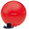 Image de Tunturi Anti Burst Fitness bal met Pomp - Yoga bal 65 cm - Pilates bal - Zwangerschapsbal   220 kg gebruikersgewicht - Incl Trainingsapp   Rood