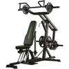Image de Tunturi WT80 Krachtstation - Fitness homegym - Verstelbaar fitnessapparaat voor 50+ Oefeningen - Compact voor thuisgebruik - Geschikt voor 30mm & 50mm halterschijven