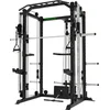 Image de Tunturi SM90 Krachtstation - Fitness homegym - Fitnessapparaat - Compact voor thuisgebruik - Smith Machine - Full Smith - Compact - Incl. gratis fitness app