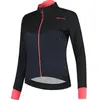 Image de Rogelli Contenta Fietsjack Winter - Dames - Groen, Zwart, Coral - Maat S