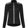 Image de Rogelli Pesara Winter Fietsjack Dames - Wielrenjack - Winddicht - Zwart/Wit - Maat L
