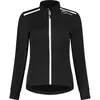 Image de Rogelli Pesara Winter Fietsjack Dames - Wielrenjack - Winddicht - Zwart/Wit - Maat XL