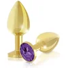 Image de Rianne S Booty Plug Set - Buttplug - 2 Stuks - Goud