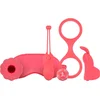 Image de Erotische Geschenkset - Seksspeeltje - Koppels - Erotiek - Masturbator Sleeve - Oogmasker - Vinger Vibrator - Dobbelstenen - Handboeien - Vibrerende Kegelballen - Unisex - Roze - FeelzToys - You & Me