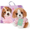 Image de Studio Pets® Mini Knuffel Hond Beagle Billie (8 cm) met Koffer, Paspoort en Stickerboek   Complete Cadeauset voor kinderen