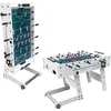 Image de Cougar Scorpion Kick TS Voetbaltafel Opklapbaar in Wit- Tafelvoetbal tafel incl. 2 ballen en scoreteller - Indoor voetbal tafel van 126x61x80cm