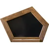 Image de AXI Krijtbord Crooked in bruin van hout - Accessoire voor Speelhuis of Speeltoestel