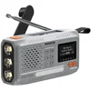 Image de Marmitek RESQ 100 Noodradio - opwindbare en solar radio met DAB+/FM   Powerbank 4500 mAh (laden met 10W)   Kleurenscherm en LED-zaklamp   Spatwaterdicht en betrouwbaar   Onderdeel noodpakket - Ideaal bij stroomuitval of noodsituaties