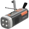 Image de Marmitek RESQ 200 Noodradio   opwindbare en solar radio met DAB+, kleurenscherm en 360° LED-licht   Powerbank 4500 mAh (laden met 10W)   Waterbestendig en robuust   SOS-alarm   Ideaal voor camping, outdoor en noodpakket/noodsituaties