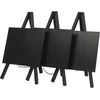 Image de Securit® 3X Mini-schilderijtafel met krijtbord in zwart