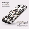 Image de MIO by Mobilize Hoesje | Geschikt voor Apple iPhone 16 Pro | Compatibel met MagSafe | Hard Shell Back Cover | Leopard