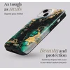 Image de MIO MagSafe Apple iPhone 16 Pro Hoesje Hard Shell Back Cover Green Marble