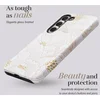 Image de MIO by Mobilize Hoesje | Geschikt voor Samsung Galaxy A16 | Compatibel met MagSafe | Hard Shell Back Cover | White Roses