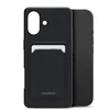 Image de Mobilize Rubber Gelly Card Case - Geschikt voor Apple iPhone 17 - Matt Black