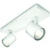 Image de Philips Runner opbouwspot - 2-lichts - wit